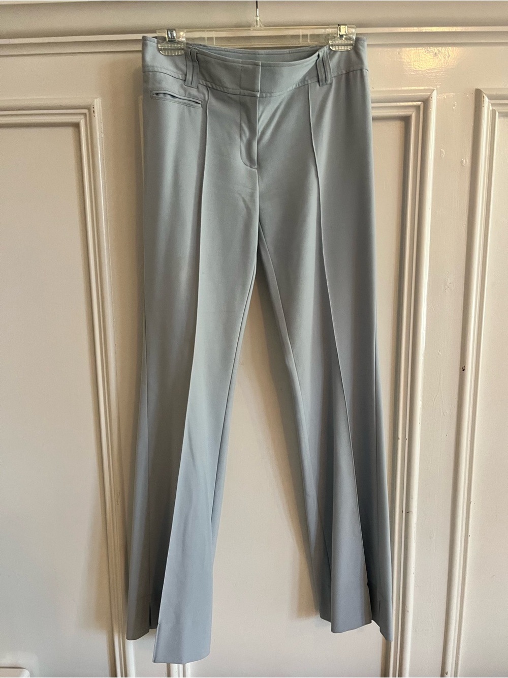BCBGMaxAzria Powder Blue Flare Pants